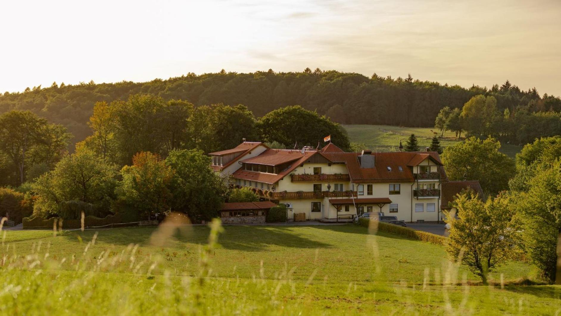 Landhotel Kuralpe Kreuzhof Lautertal (Odenwald) Exterior foto